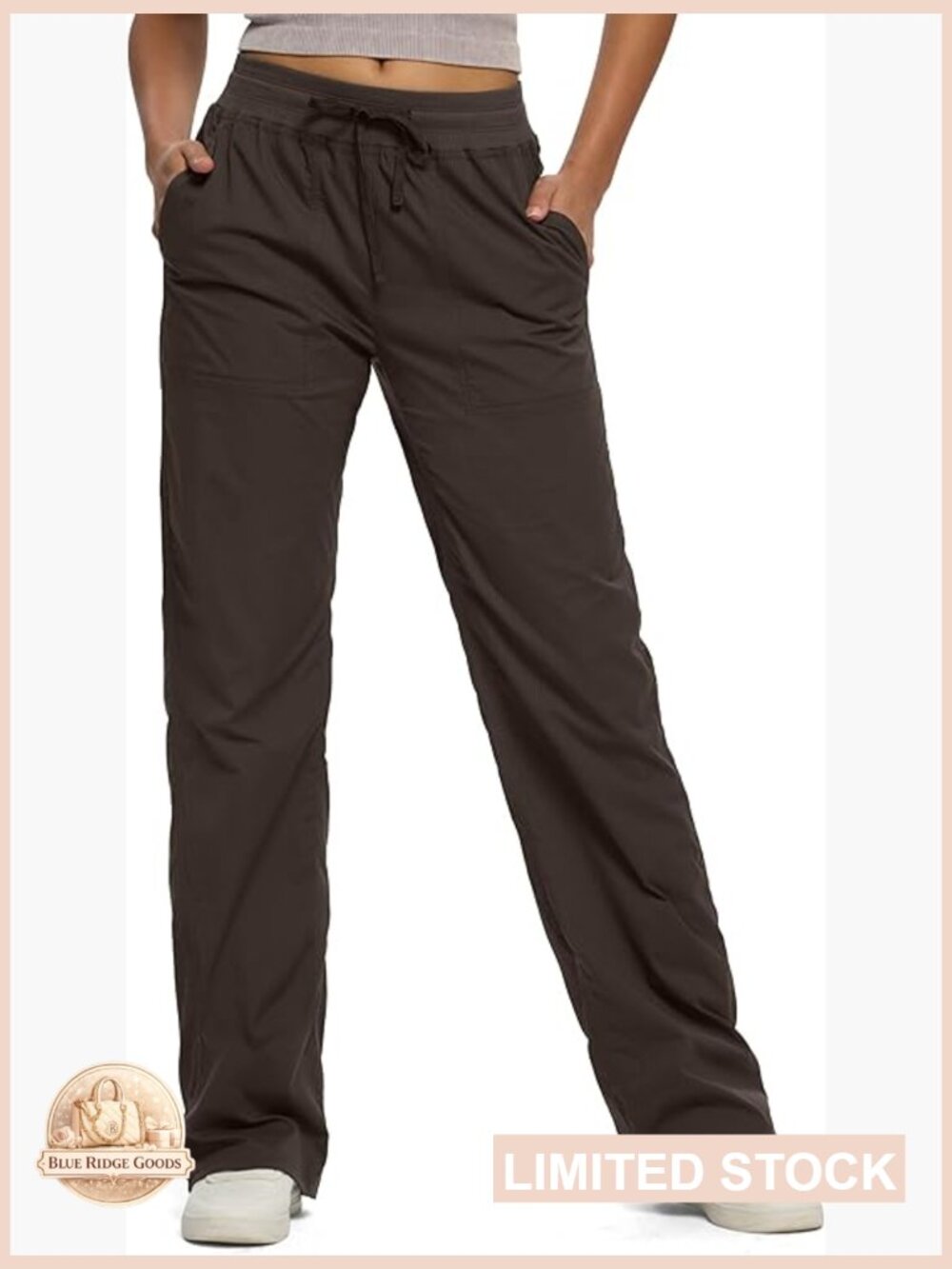 Women's Dance Studio Pants 30-36 Inseam Lightweight Ruched Workout Athletic